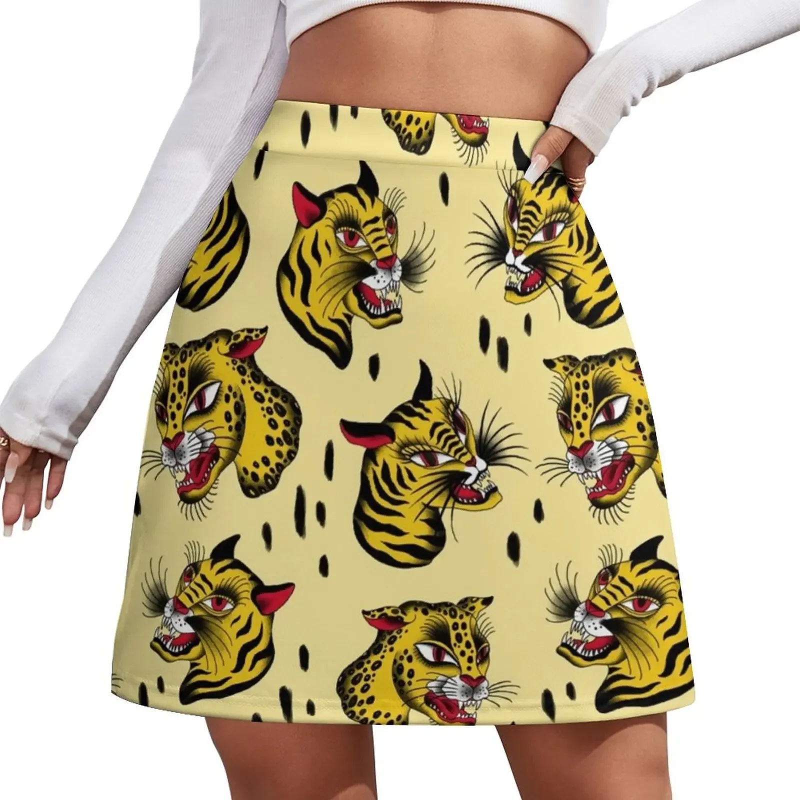 

Tiger! Tiger! Mini Skirt Woman skirts rave outfits for women sexy short mini skirts Woman skirt Mini Skirt
