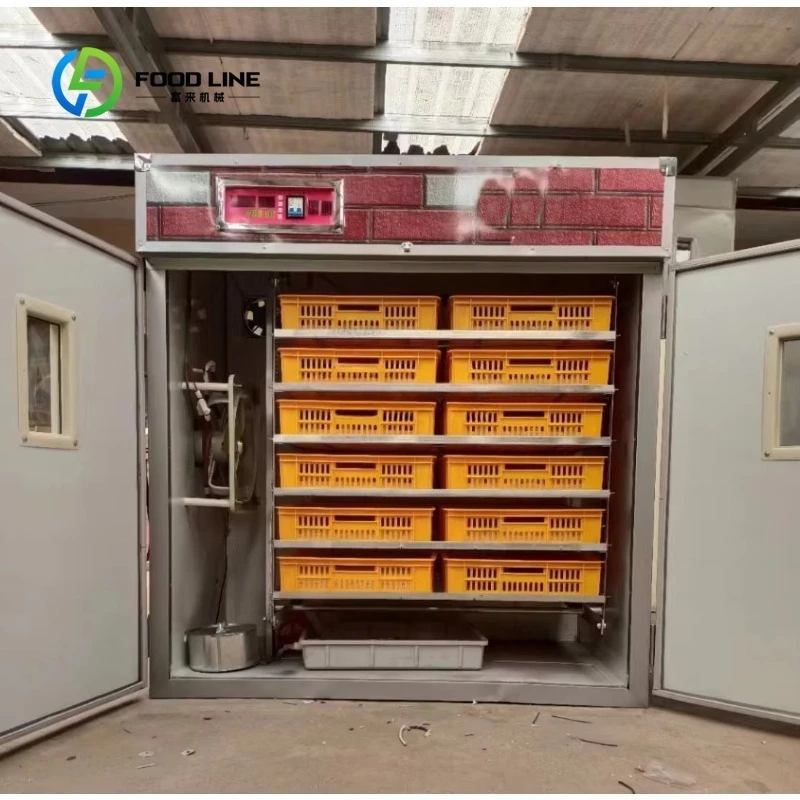 Egg Incubator 256 PCS 12672 Eggs Hatcher Fully Automatic Hatching Machine 10000 Capacity Customized On Sale