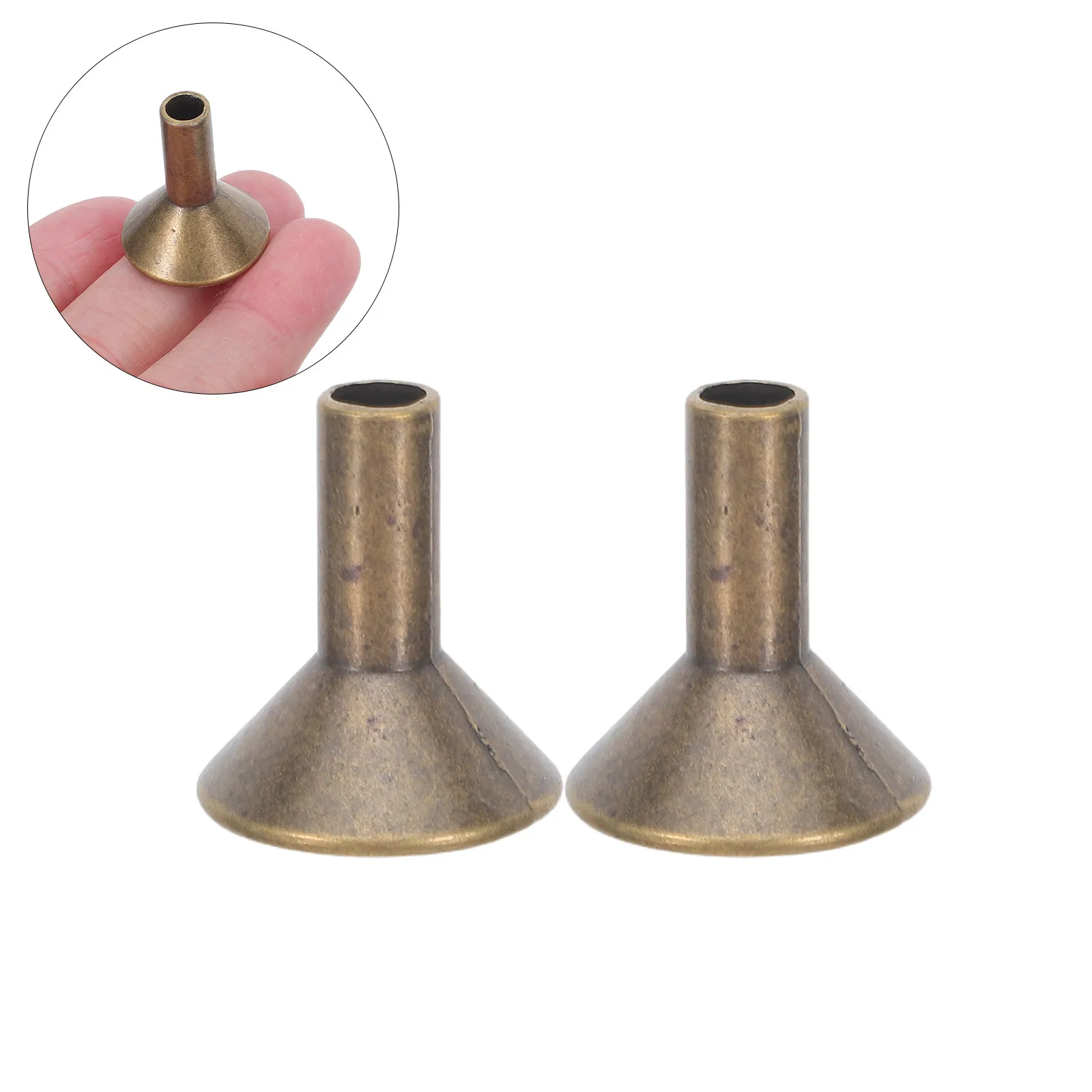 

8Pcs Backflow Cone Holder Metal Incense Burner Base Decorative Stand Aromatherapy Cone Insert Burner for Home Spa Yoga Studio