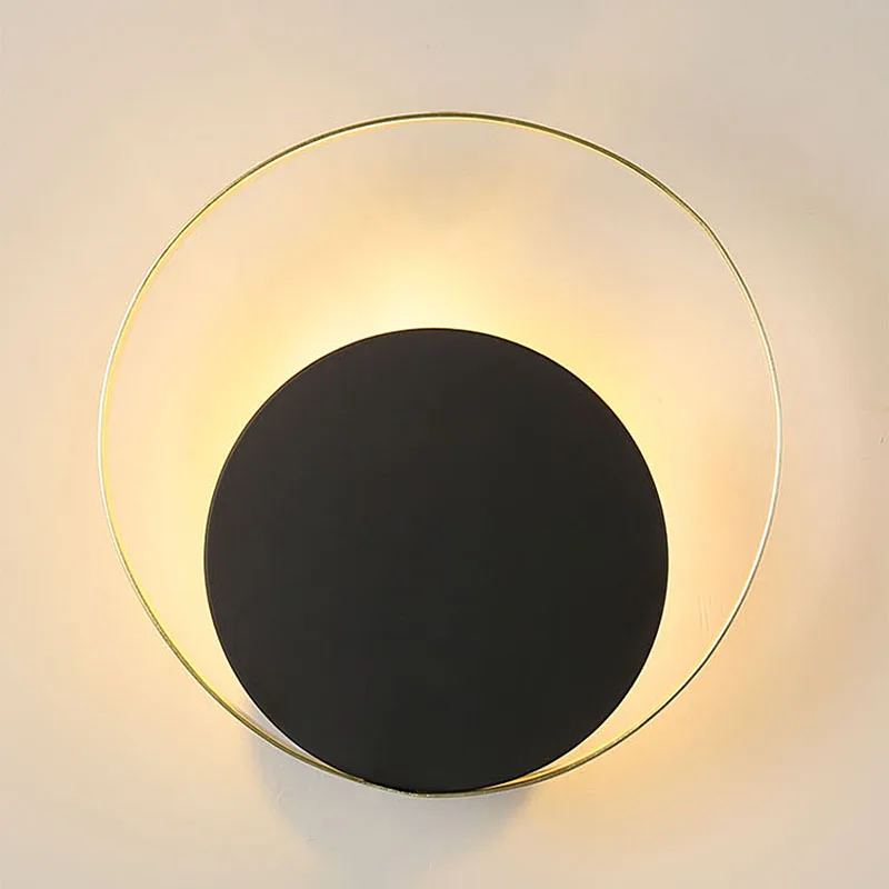 

Bedroom Sun And Moon Bedside Wall Lamp Living Room Tv Background Staircase Aisle Minimalist Simple Modern Decorative Lighting