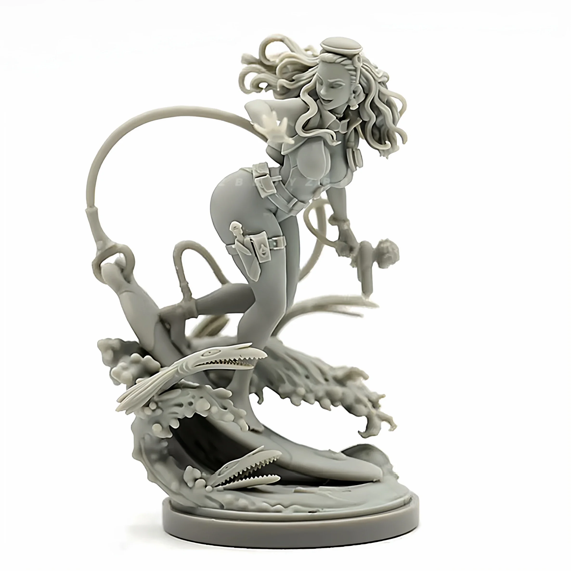 

38mm Resin model kits figure beauty colorless and self-assembled A-2171