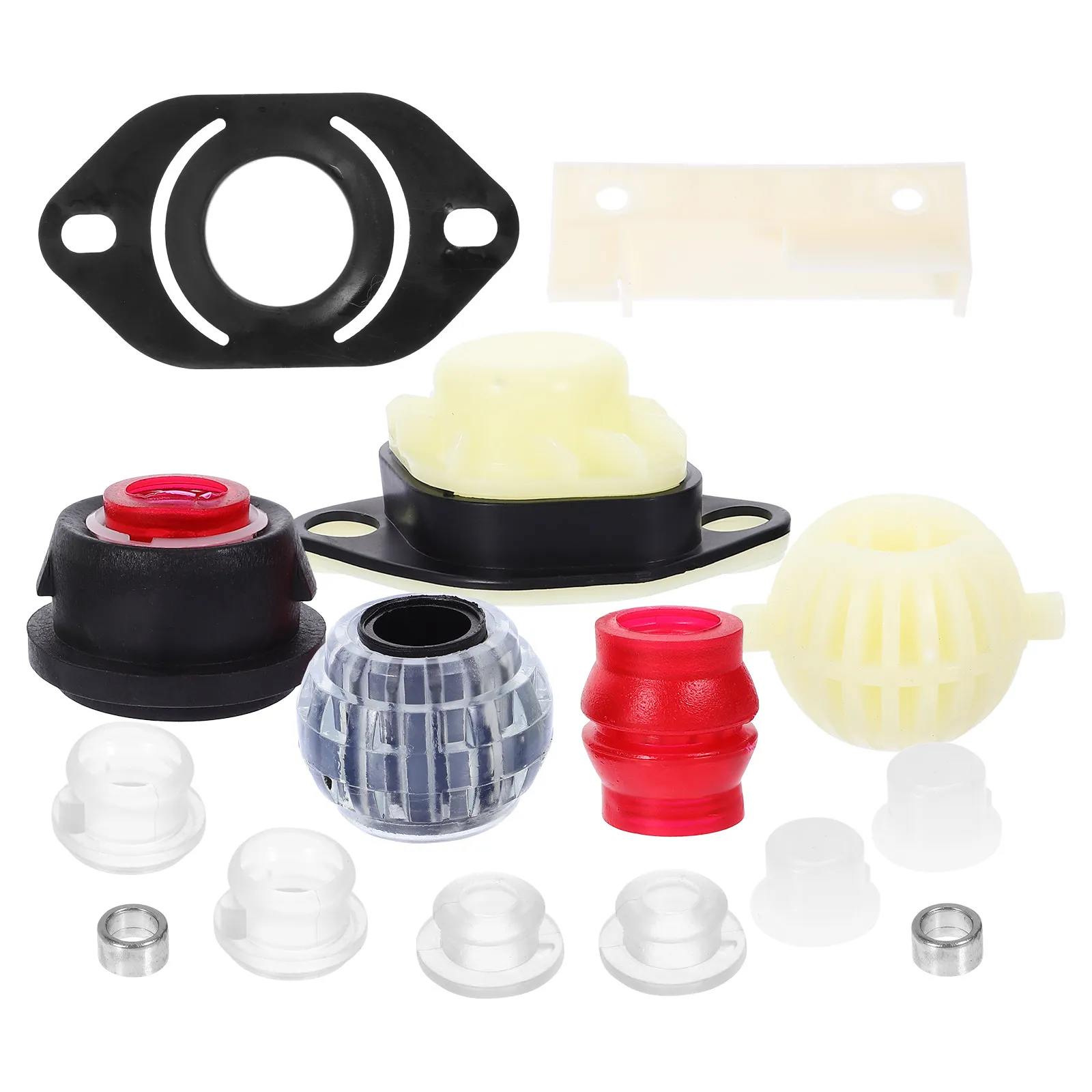 

1Set Car Gear Shift Repair Kit Heavy Duty Metal Silicone Shift Bushing Repair Kit Improves Shifting Smoothness Universal Fit