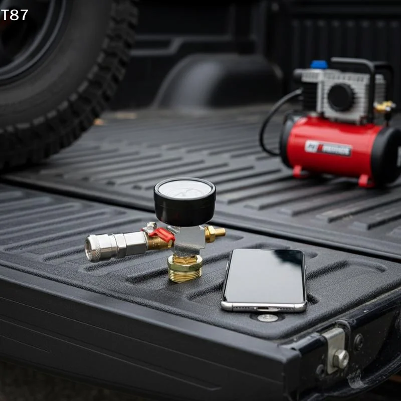 Fire Extinguisher Small - Drukadapter voor kleine luchttanks, luchtpomp voor