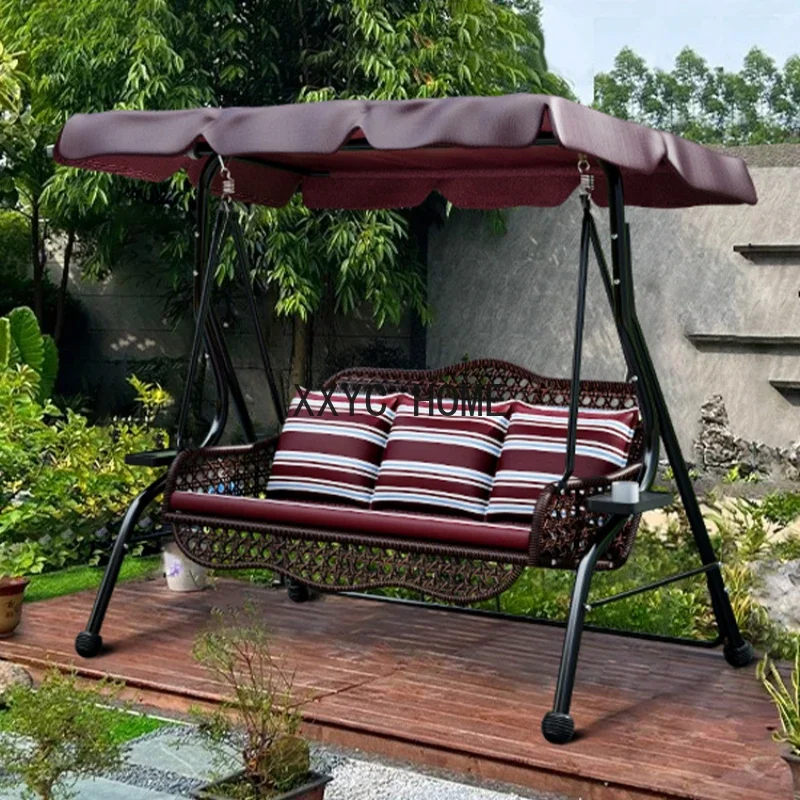 Outdoor Pavilion Swing Chair Kids Adults Garden Bench Swing Playground Backyard Columpio Jardin Exterior Furniture Outdoor