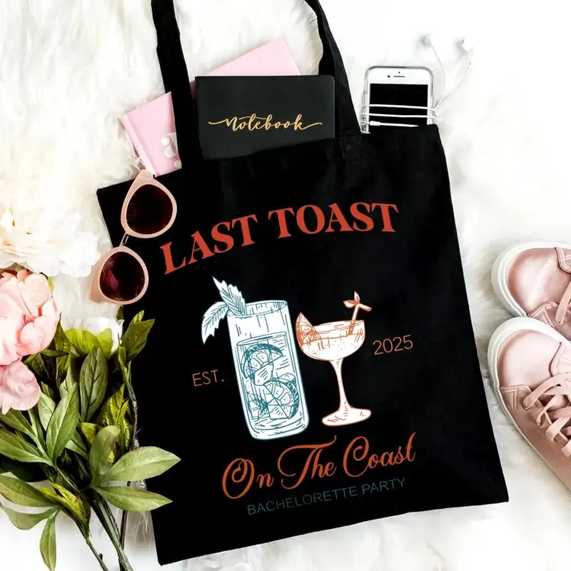 

Пляжная большая сумка Last Toast on The Coast в стиле ретро для лета, путешествий, покупок и активного отдыха. Дорожная большая сумка в стиле ретро.