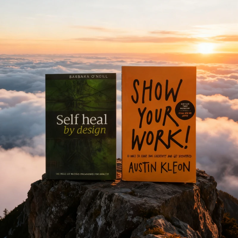 

《Show Your Work!》+《Self Heal by Design》Share & Grow Visible Workflows + Self-Heal Design System Christmas gift Christmas gift