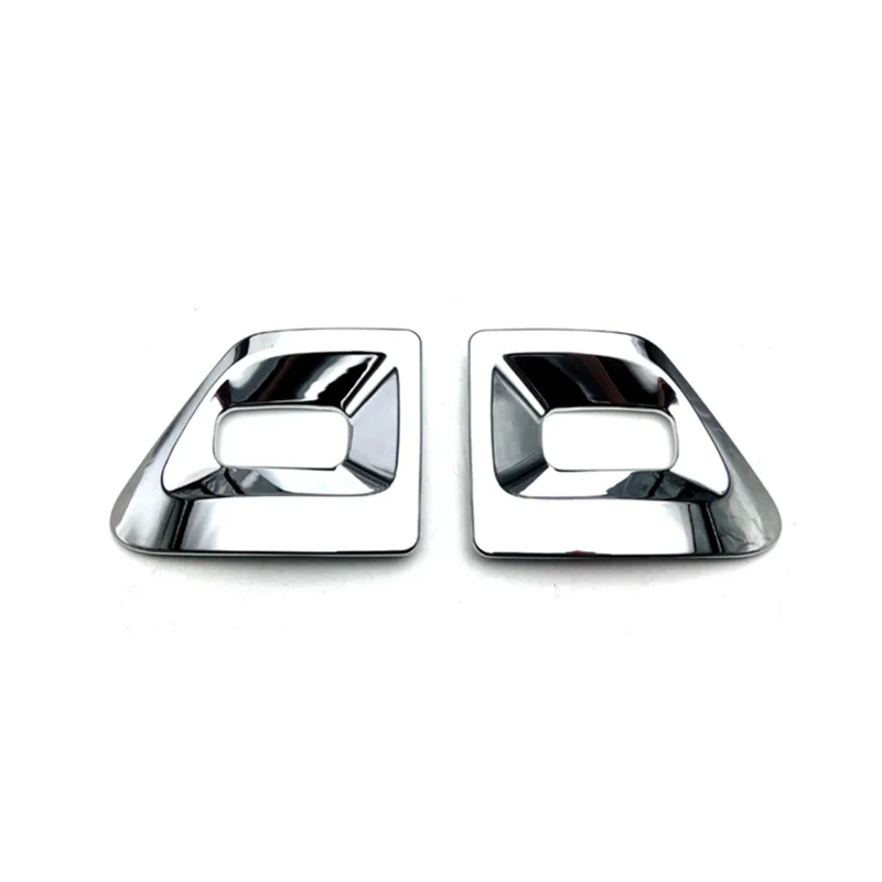 

2PCS Car Front Fog Light Cover Trim Decoration Accessories Replacement Parts For Nissan Pathfinder R53 2022 2023 - Silver