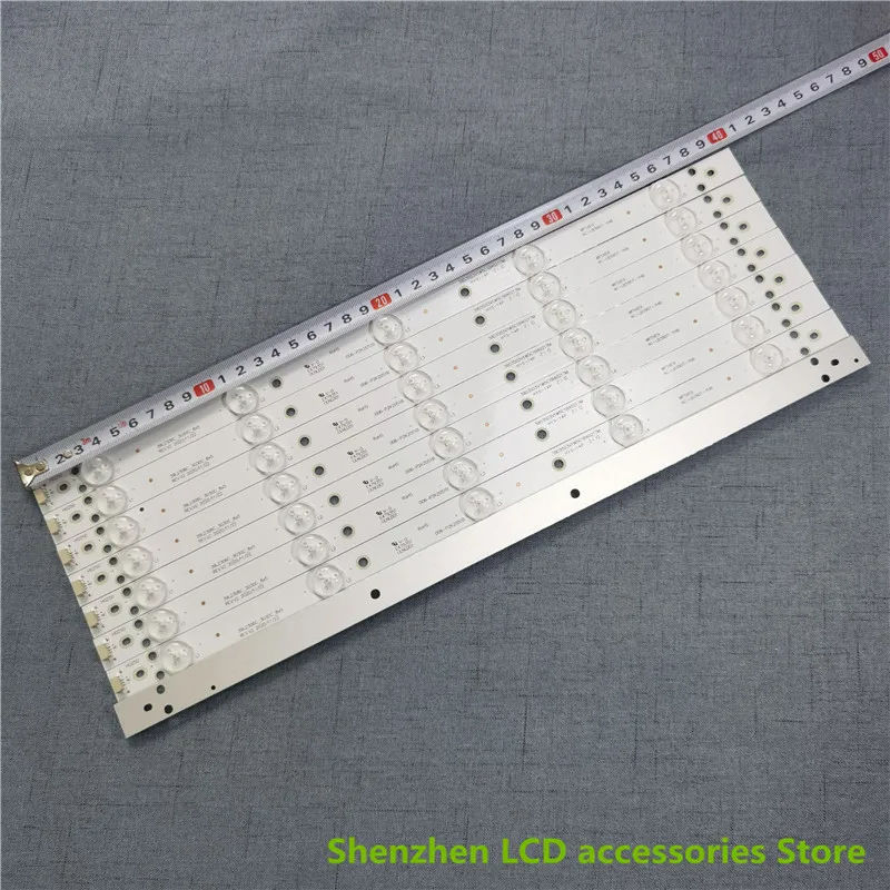 ل NEW-39L2306C-3030C-8X5 توشيبا 39L2303C 4C-LB390T-YHB 3V 40 سنتيمتر 5LED 39 بوصة استخدام الألومنيوم 100% جديد LCD إضاءة خلفية للتلفاز بار