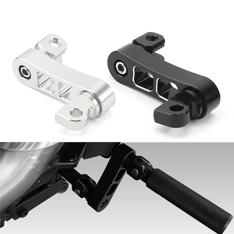 Motorcycle Replacement Passenger Foot Rest Footpegs Brackets For Sportster Dyna Softail Touring