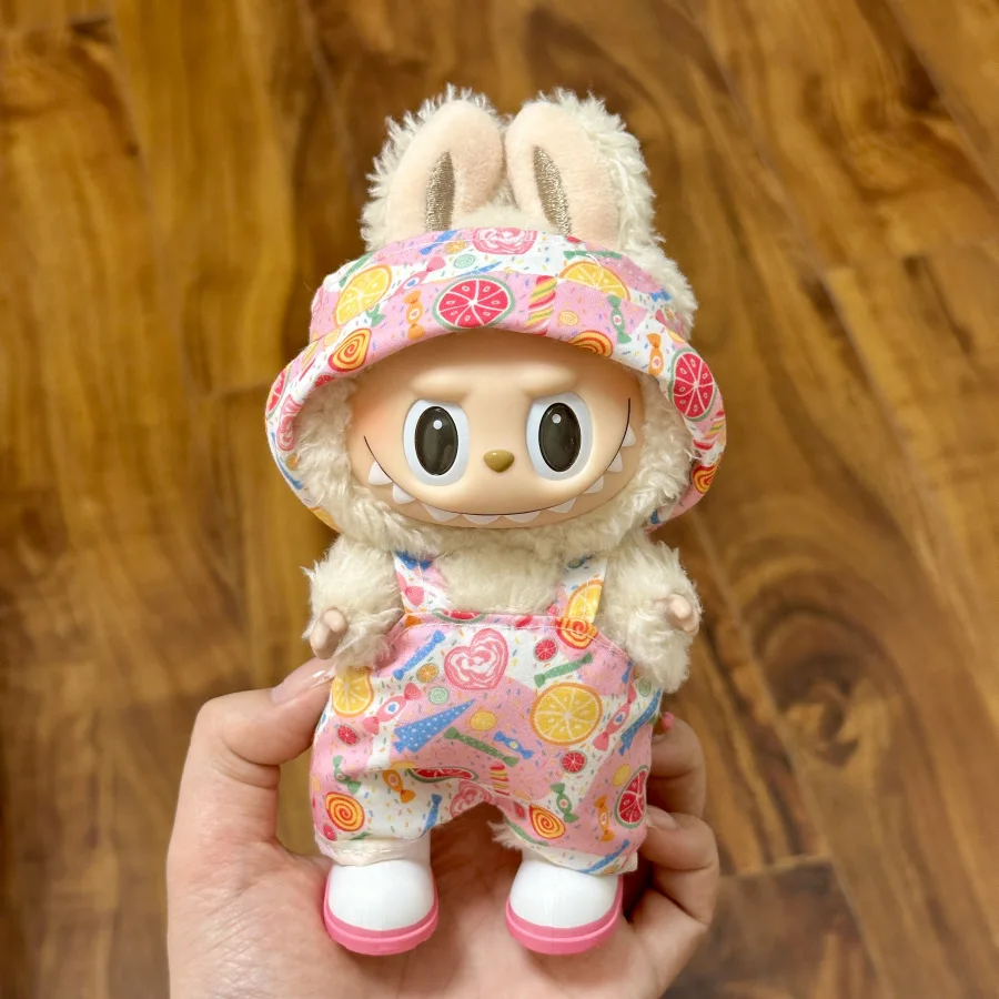 النمط الجديد للملابس فقط مناسب لدمى الفينيل القماشية الراب مقاس 17 سم من القماش القطيفة وإكسسوارات الملابس والملابس