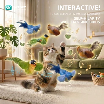 Interactive Bird Cat Toys 1