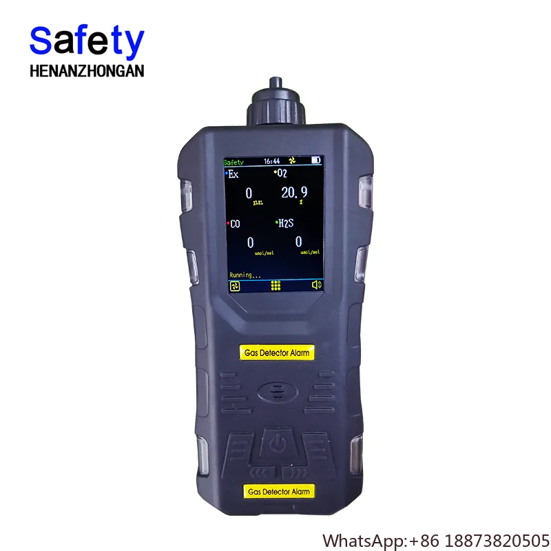 Atex 4 gases detector atex co o2 h2 o2  gas detector