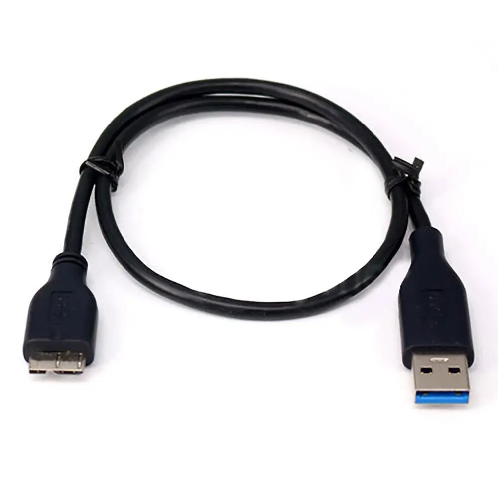 HDD Cable Mobile Hard Disk Data Transfer Adapter Cord Micro B USB 3.0 Cable Data Sync Cable Cord Hard Drive Cable HDD Data Wire view 2