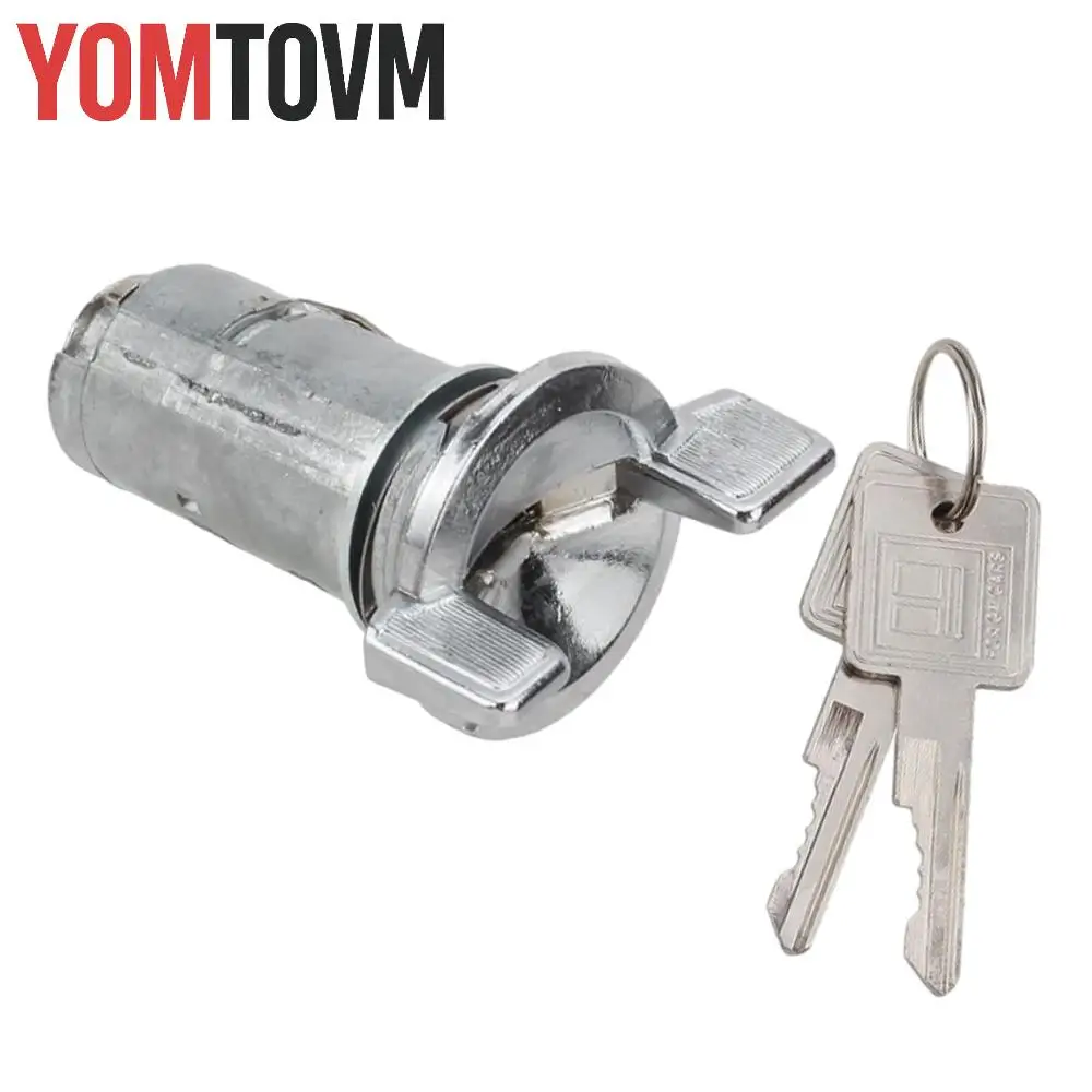 

7830380 CS132L Ignition Lock Cylinder with Keys for Pontiac Bonneville 1978-1991 for Chevrolet El Camino 1978-1987