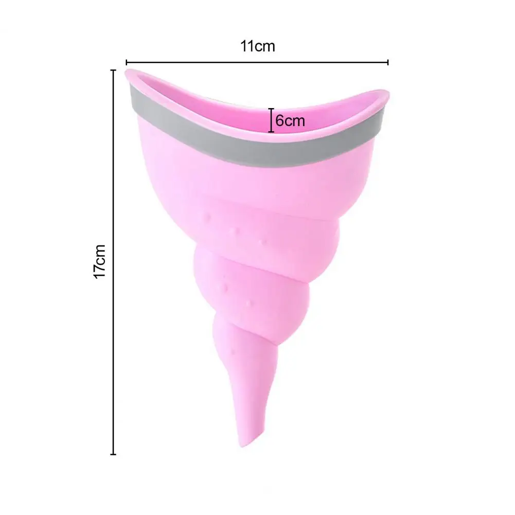 Leak-free Urinal for Women Female Urination Device Portable Silicone Female Urinal Device for Outdoor Activities for Women