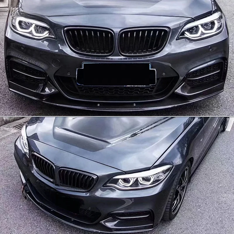 

High Quality ion PP Car Bumper 2 Series F22 Upgrade MT Style Front Bumper Car Body Kit Norsen