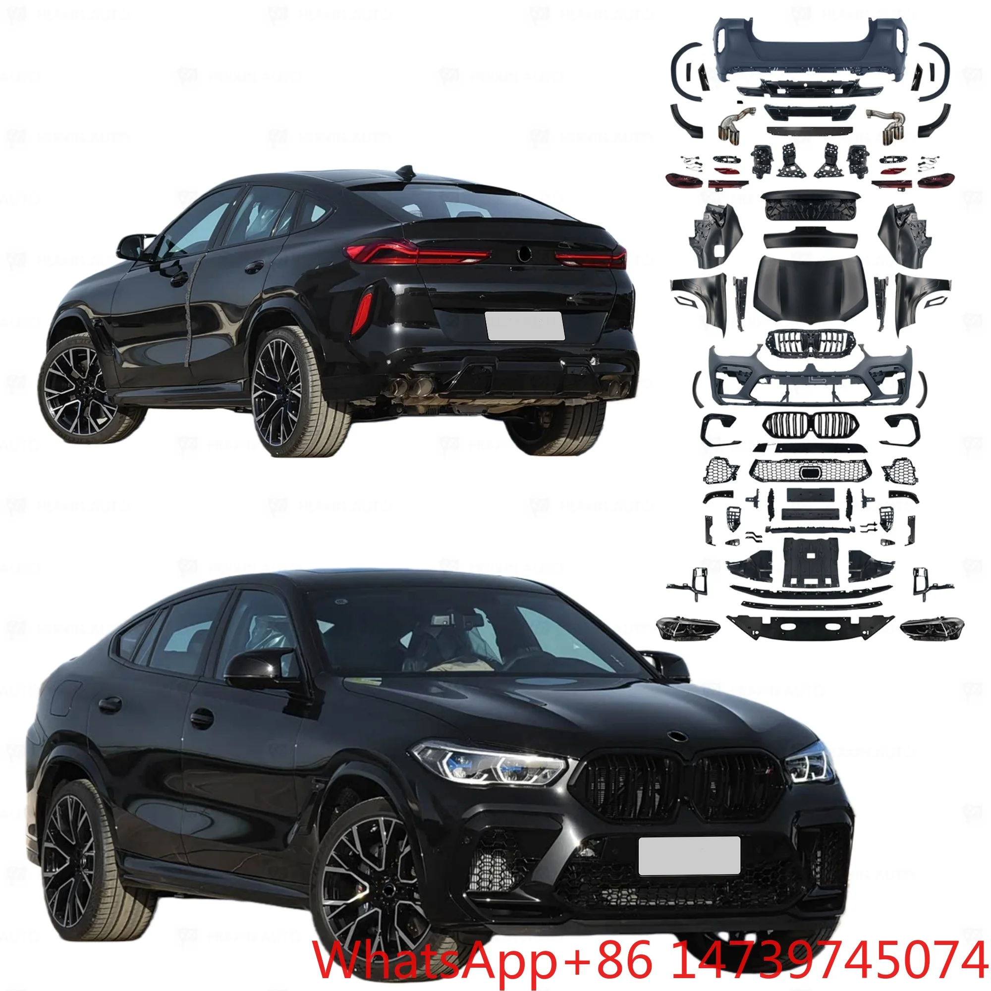 Upgrade Exterior Body Kit X6 E71 2008-2014 Modification Accessories For F96 G06 X6M StyleFull Car Body Kit Car Parts