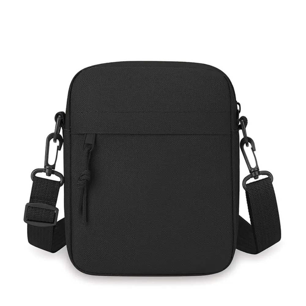 

Portable Oxford Men Shoulder Bag Korean Style Solid Color Canvas Crossbody Bag All-match Square Simple Phone Bag Girls