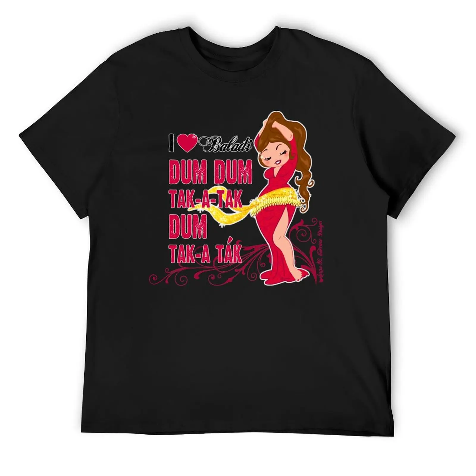 

Bellydancer - Baladi T-Shirt cotton man t-shirts animal prinfor boys clothes t shirts men