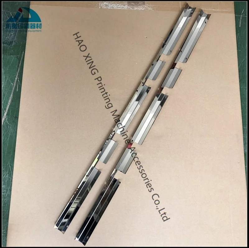 Piezas de maquinaria de impresión, regla de papel, medidor frontal, papel de prensa para accesorios de impresión Ryobi 920, medidor de presión de hoja de acero
