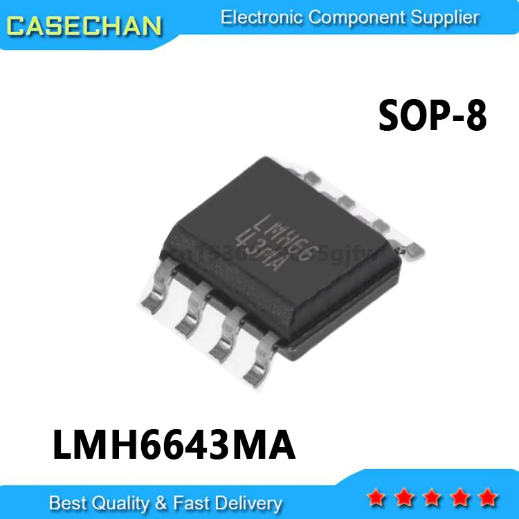 20PCS New and Original LMH6643 LMH66 43MA LMH6643MA SOP-8