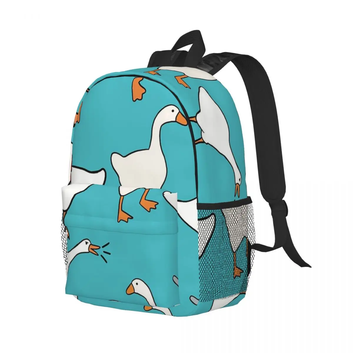 

Рюкзак с узором Silly Goose, студенческая сумка для книг для мальчиков и девочек, детская школьная сумка, сумки на плечо для ноутбука для мужчин и женщин