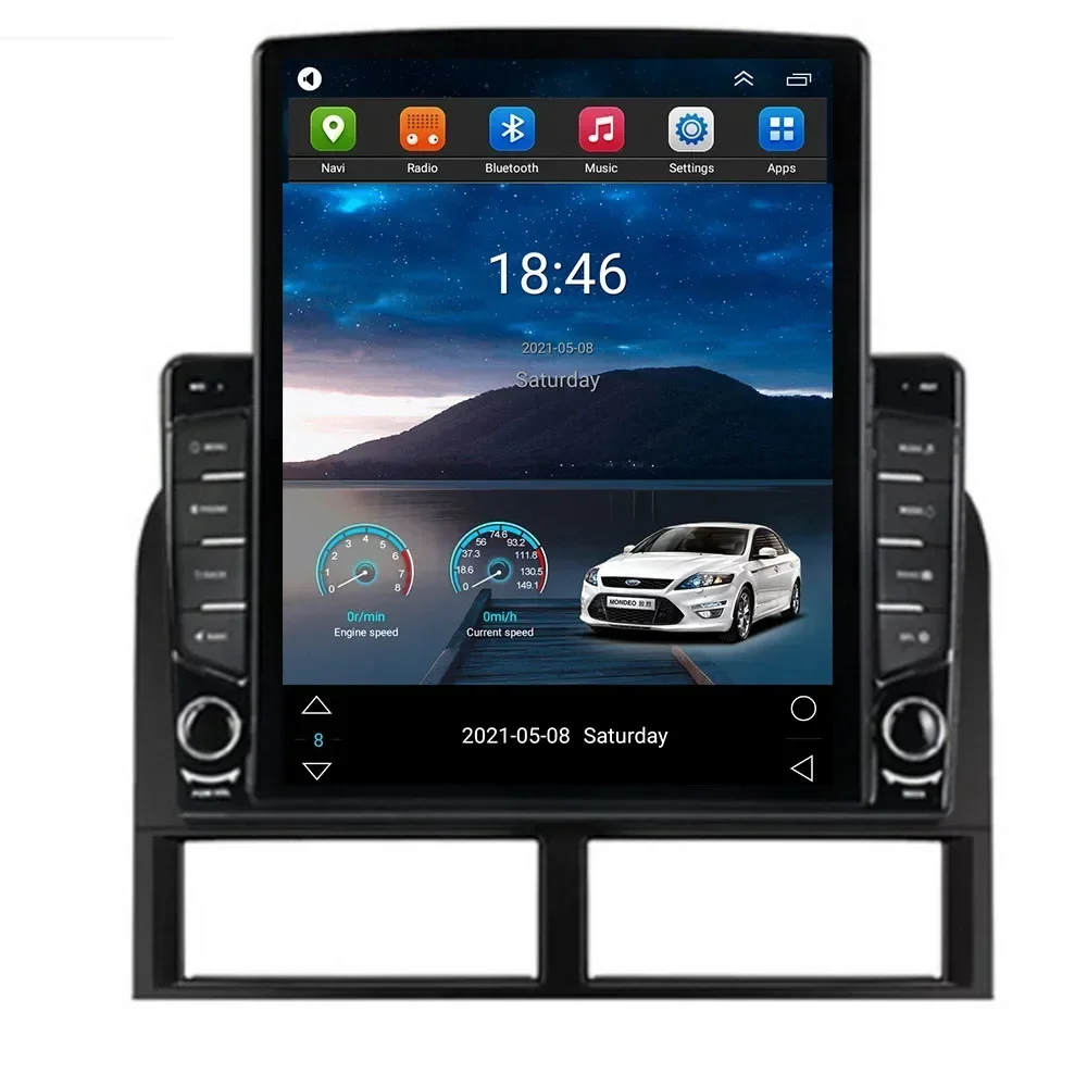 Dla styl Tesla 2Din Radio samochodowe z systemem Android 13 dla Jeep Grand Cherokee II WJ 1998 -04 multimedialny odtwarzacz wideo GPS Stereo Carplay DSP