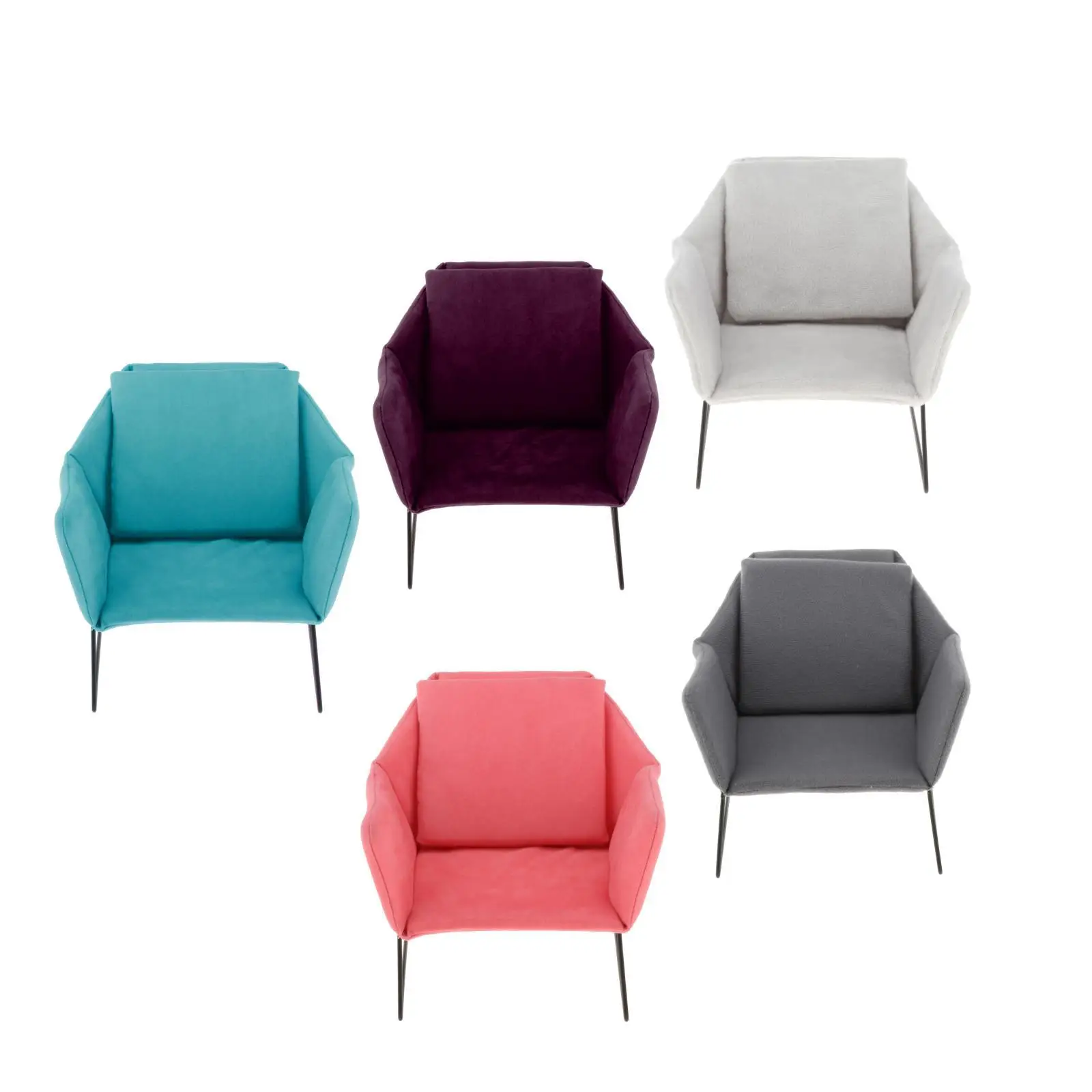 1: 6 دمية مصغرة أريكة أريكة نموذج دمية طفل Fournitur #3