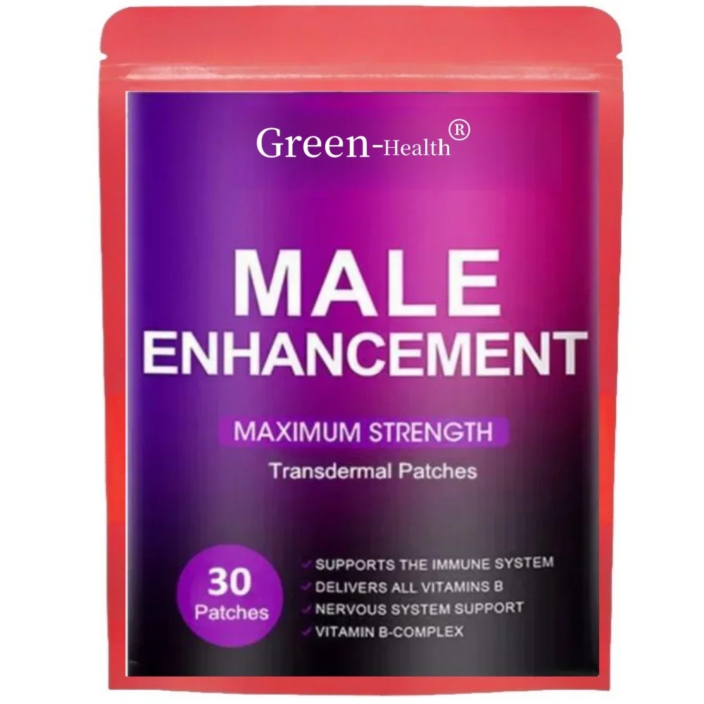 Male Enhancement Transdermal Patches,Enlarger, Bigger,Longer,Growth,Thicker,30 Patches One Month Supply