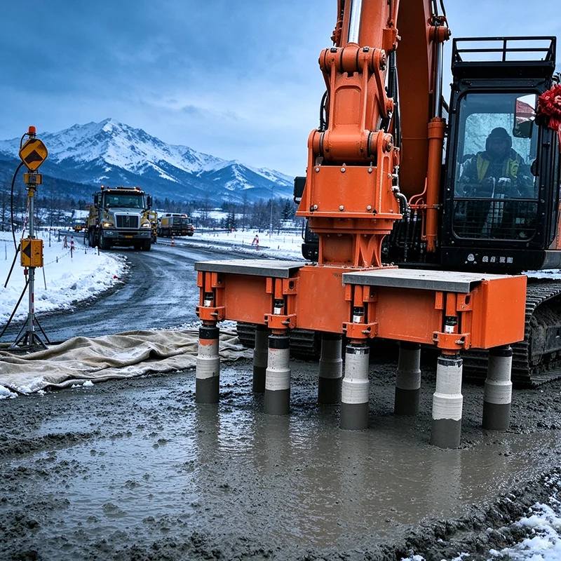 Hydraulic Concrete Needle Vibrator Poker for Concrete Column Pouring Engineering