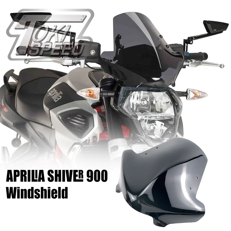 Motorcycle Sports Windshield Deflector WindScreen For APRILIA SHIVER750 Shiver 750 2007-2009 SHIVER900 Shiver 900 2017-2022