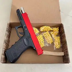 2024 nuovo tipo Hand Locke G18 vuoto Pull Warehouse macchina a tre ganci per sparare pistola giocattolo appendere il regalo del ragazzo del magazzino vuoto