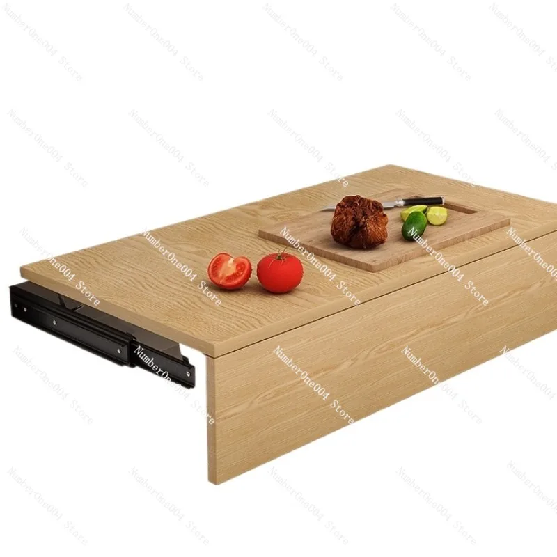 

Invisible Rising Pull-out Table Hardware Extension Slide Rail Desktop Hidden Bay Window Jump Platform Guide Rail Accessories