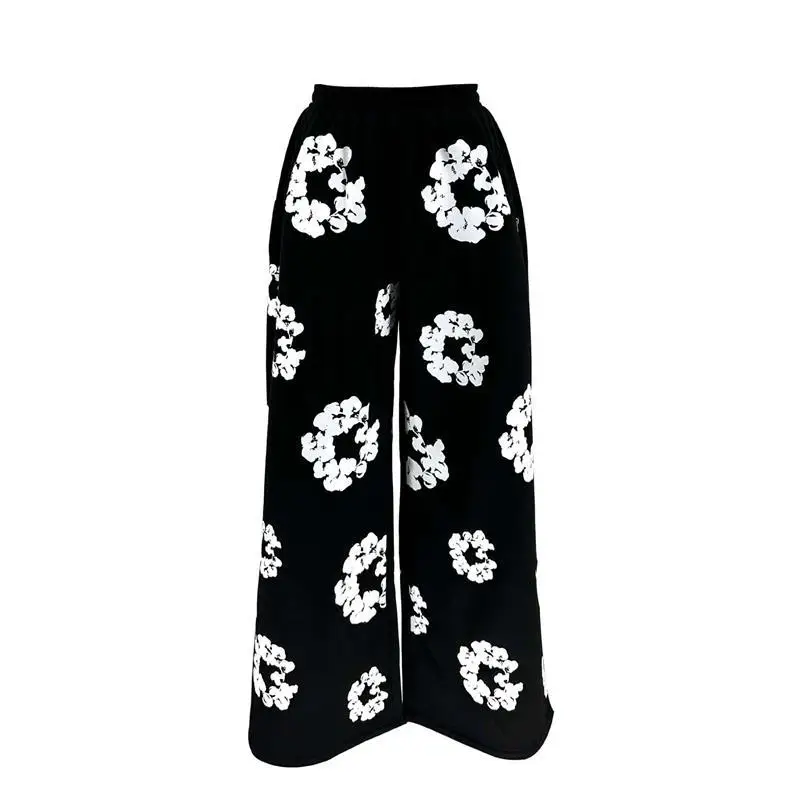 Women's ular Loose Casual Sweatpants Offset Printing Outdoor Clothing Travel Gear Unbranded Comfortable Hiking Pants