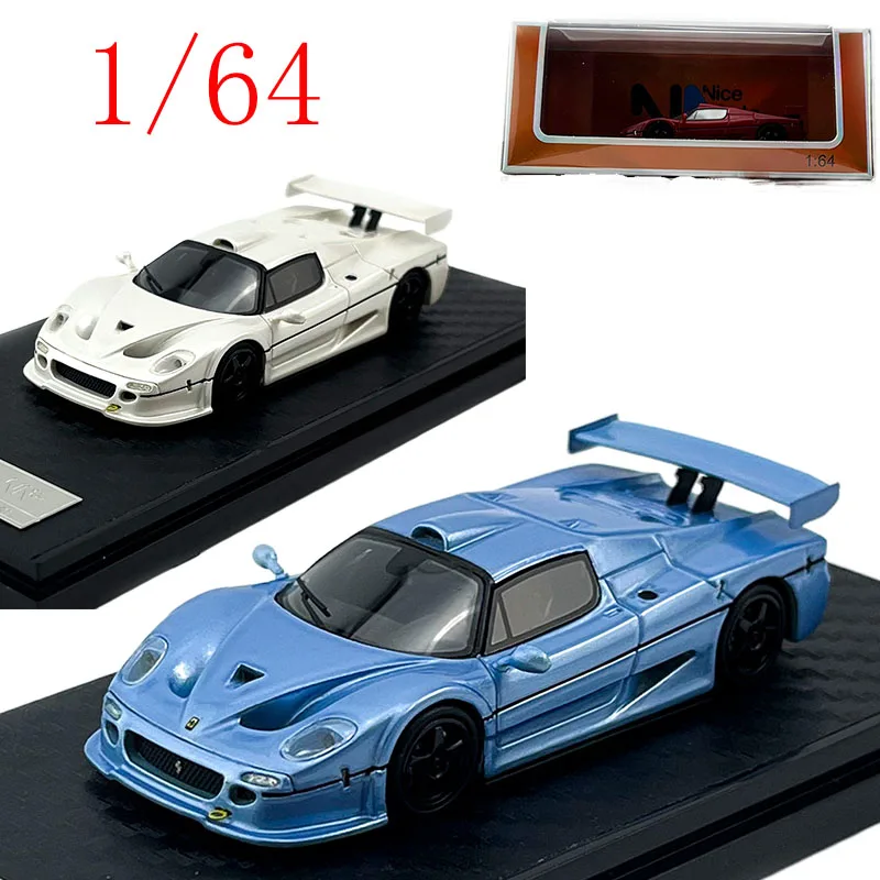 

NA литой под давлением масштаб 1:64 Ferrari F50 GT суперкар смола модель автомобиля игрушки для мальчиков подарок