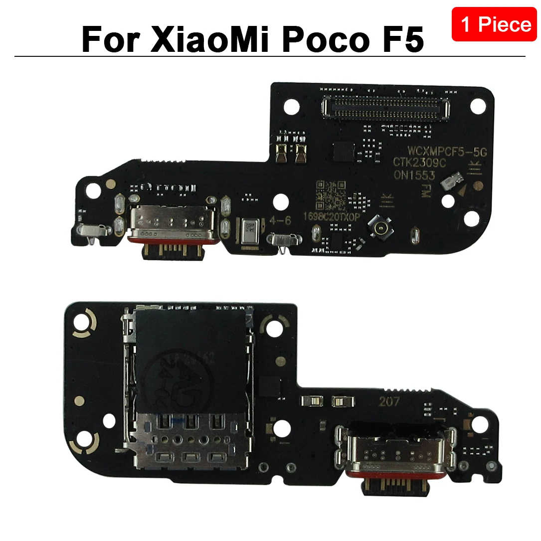 Charging Board for Xiaomi Poco F3 F5 Pro M3 M4 Pro 5G M5S X3 Pro Mi 11 Ultra Charger Dock Port Connector Flex Module