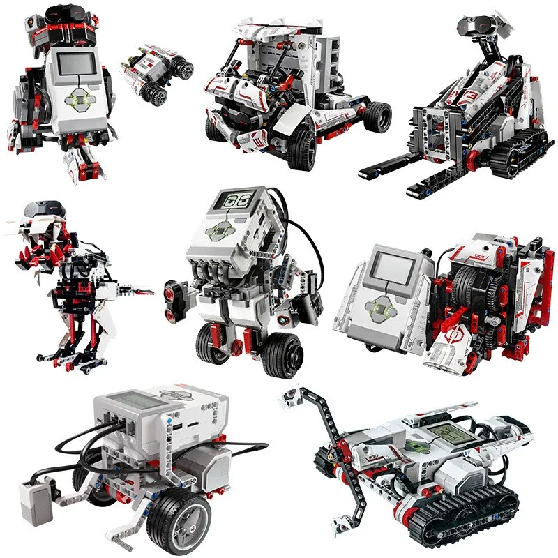 Ev3 Core Set Robot Kit Toys Children Diy APP Programmable Blocks Smart Educational Kids kit No.45544