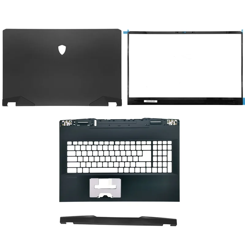 NEW For MSI GP76 MS-17K2 17K3 Laptop LCD Back Cover Front bezel Palmrest Hinge Cover Upper Top Case A B C Black