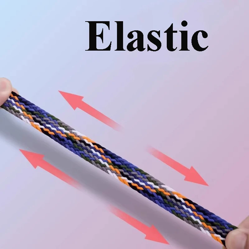 Magnetic Braided Nylon Loop Band for Xiaomi Redmi Watch 5 4 Strap Adjustable Sport Replacement Correa Bracelet Mi Band 9Pro 8Pro image 5