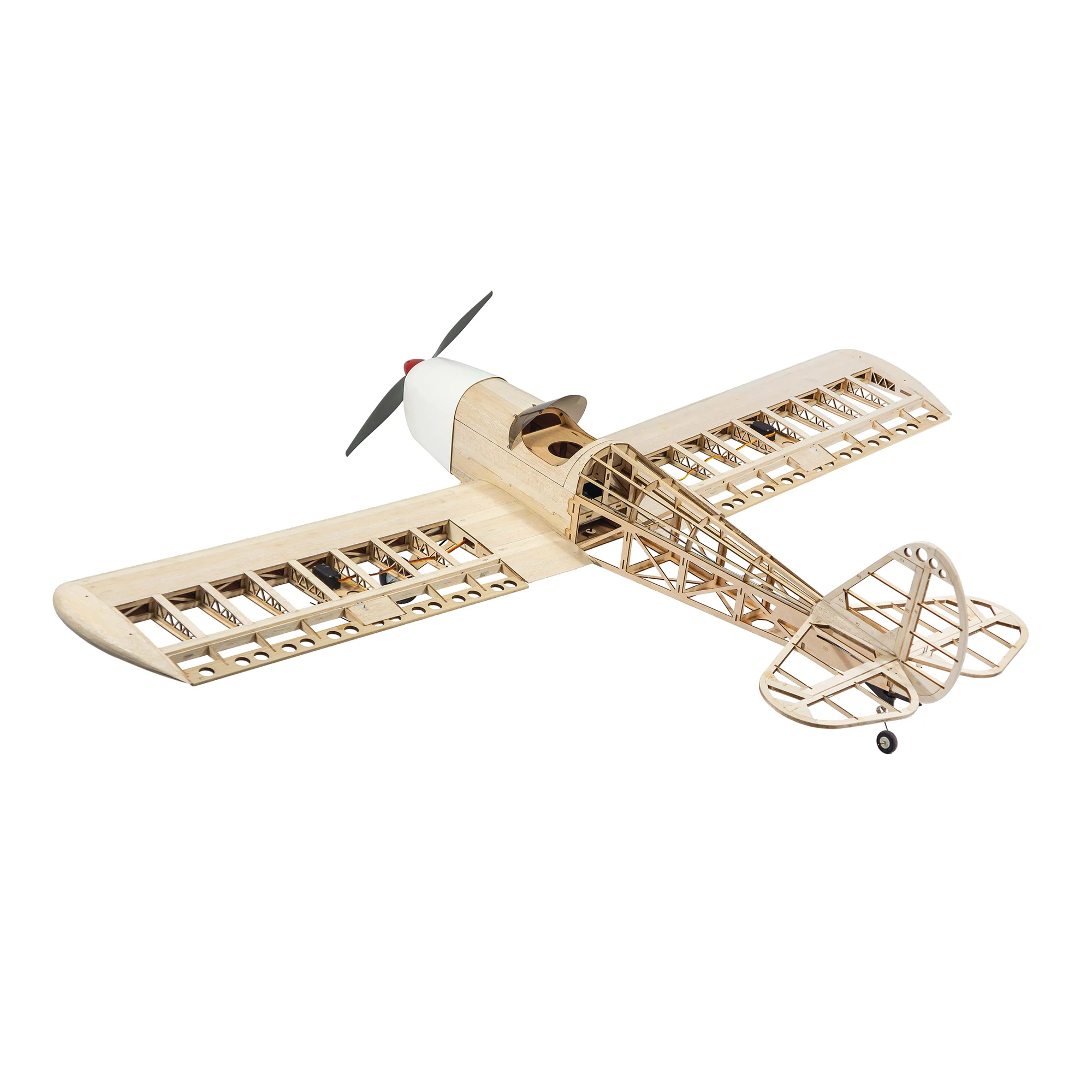 DW Hobby 1.6M Space Walker Bausatz – 63 Zoll 1:5 Maßstab Balsa Elektro-/Benzin-RC-Flugzeug S07 – Detail 6