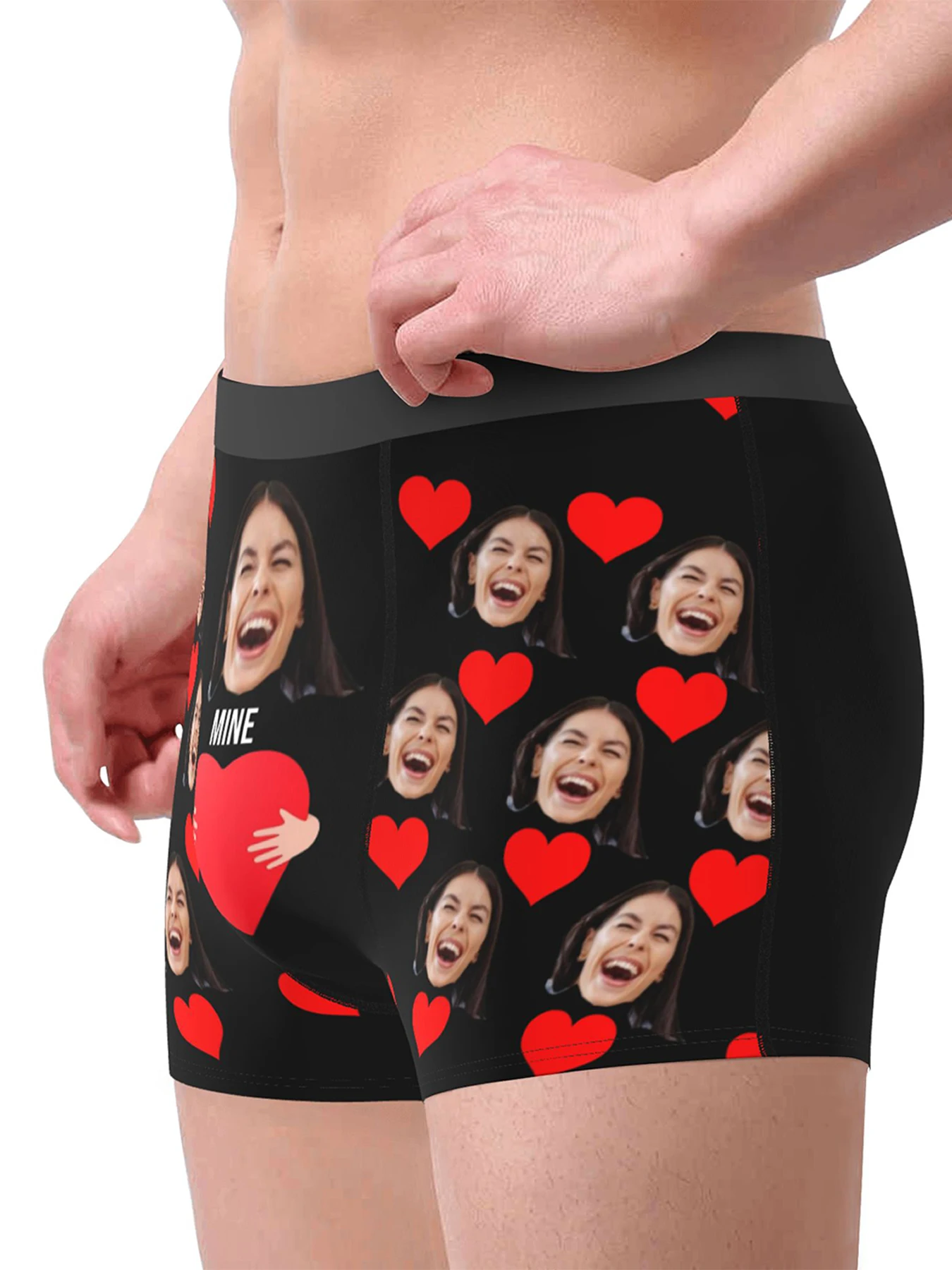 Personalized Underwear for Men Custom with Picture Underwear with Photo Personalized Boxers Face Boxer Father's Day Gift for Dad