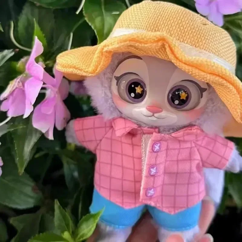 جديد Zootopia الفينيل سلسلة صندوق أعمى لطيف الكرتون شخصية الفينيل حقيبة قطيفة قلادة لعبة دمية غامض العصرية هدايا عيد الميلاد 2026 #4