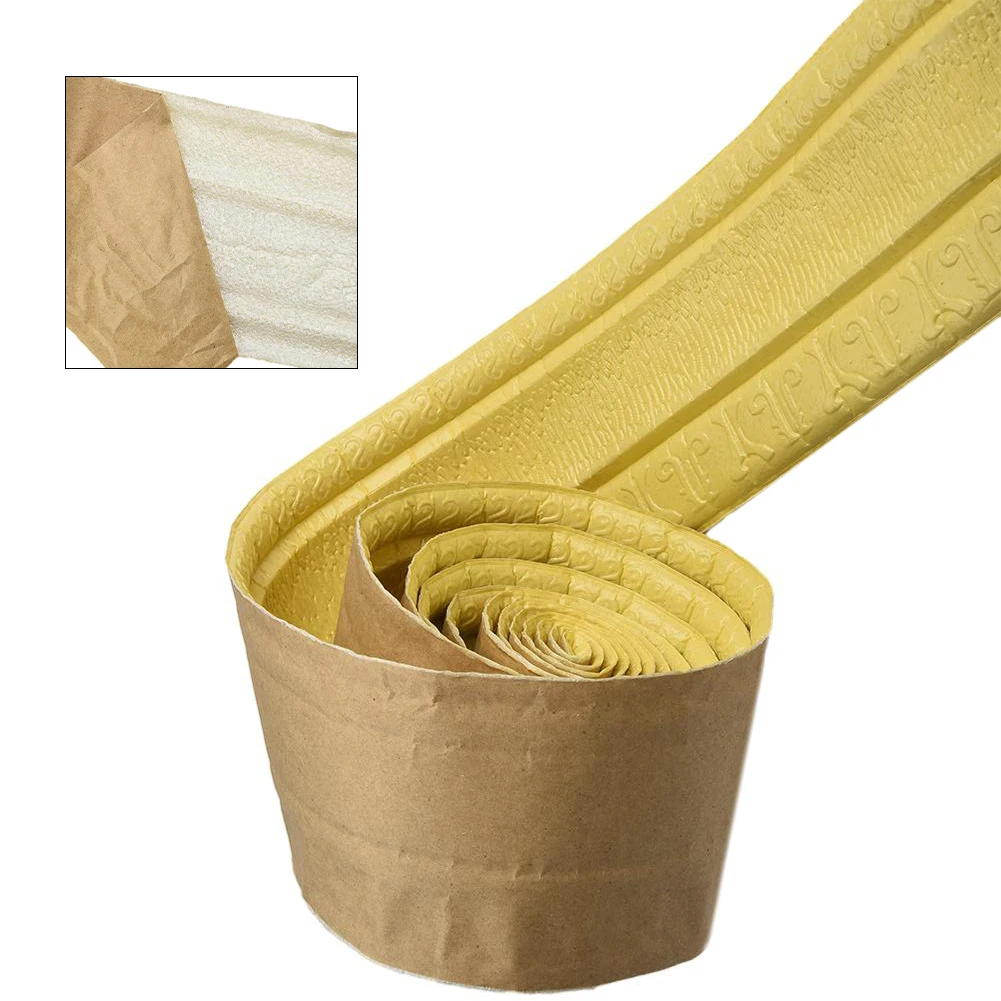 Flexible Wall Trim Strip for DIY Home Decoration Skirting Line Edge Trimming and Wall Repair on Smooth Surfaces