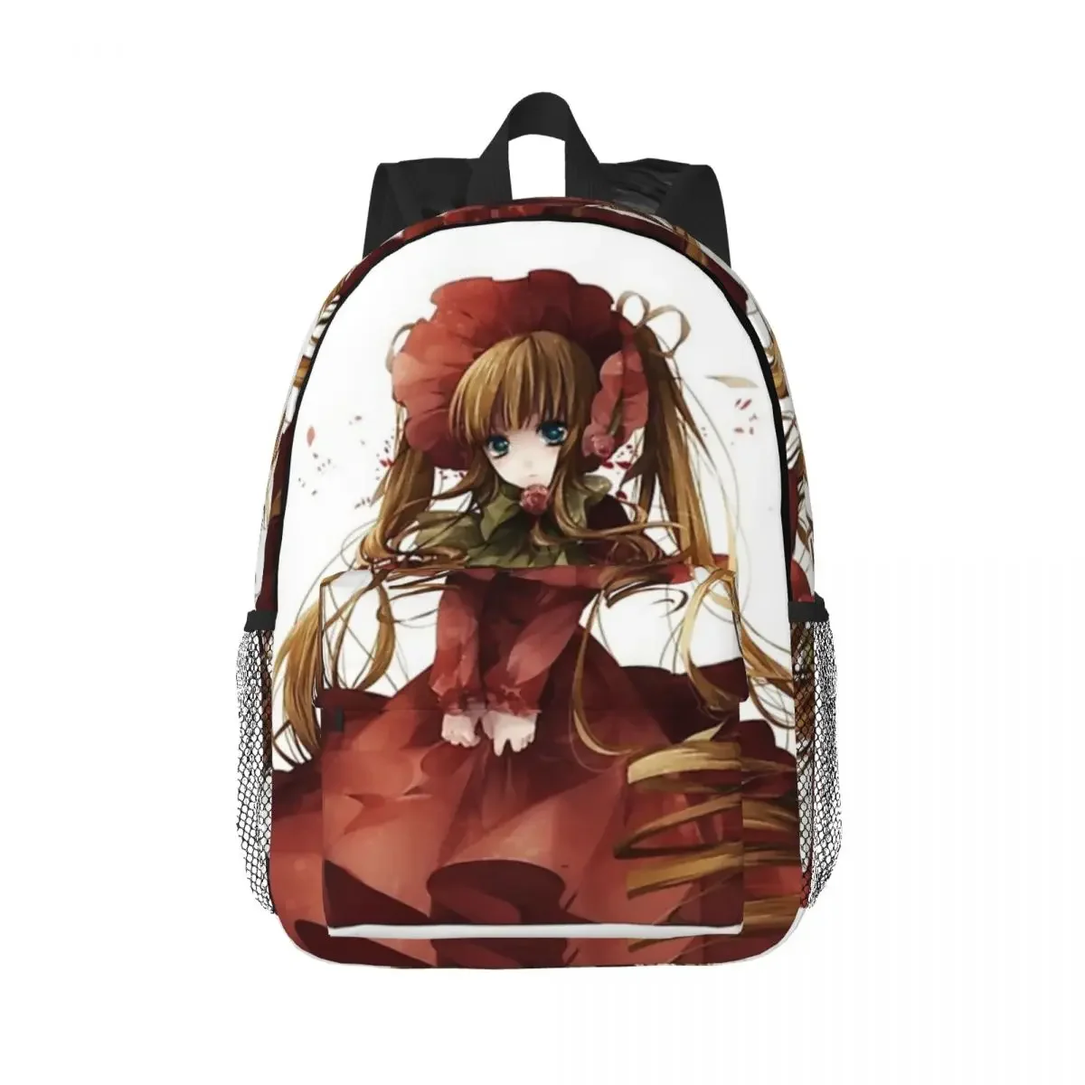 Rozen Maiden Backpacks Boys Girls Bookbag Casual Children School Bags Travel Rucksack Shoulder Bag Large Capacity