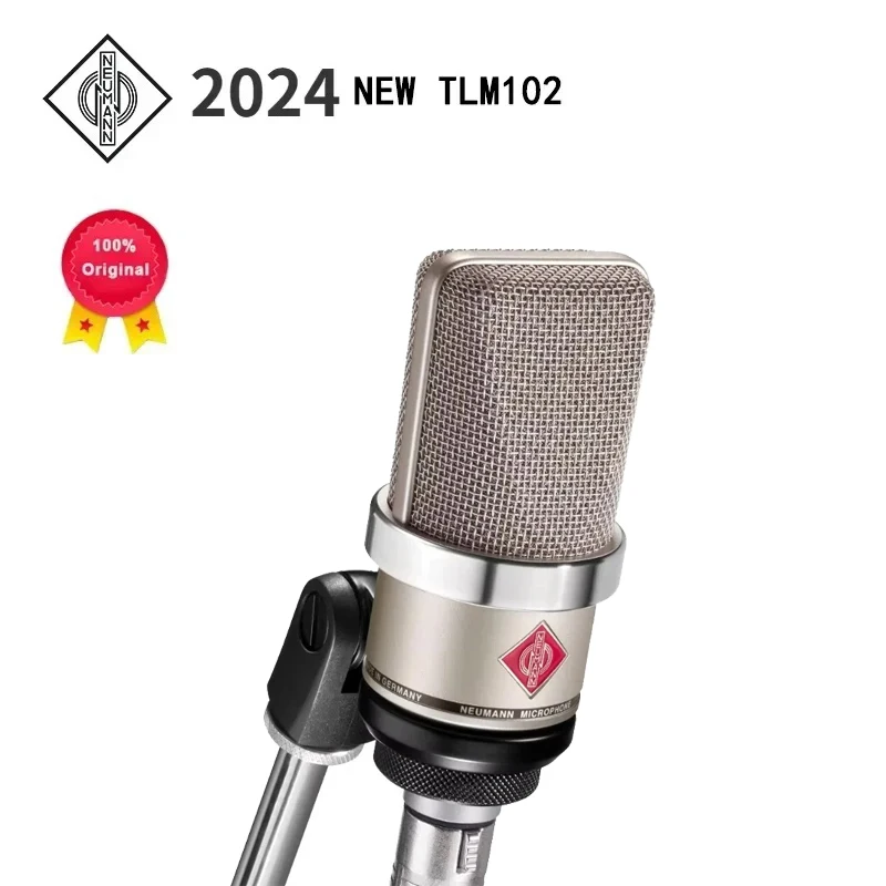 Original Brand TLM102 Professional Condenser Microphone Recording Live Singing Microphone Equipment Karaoke TLM 102 Mic