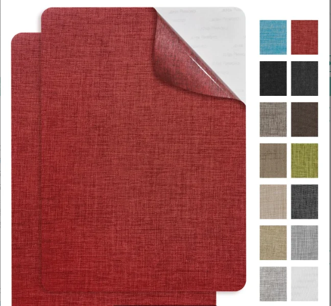 

2 Pcs Sofa Repair Patches Multiple Color Self Adhesive Linen Patch 30X20 cm Strong Glue Fabric for Sofas Car Seats Furniture