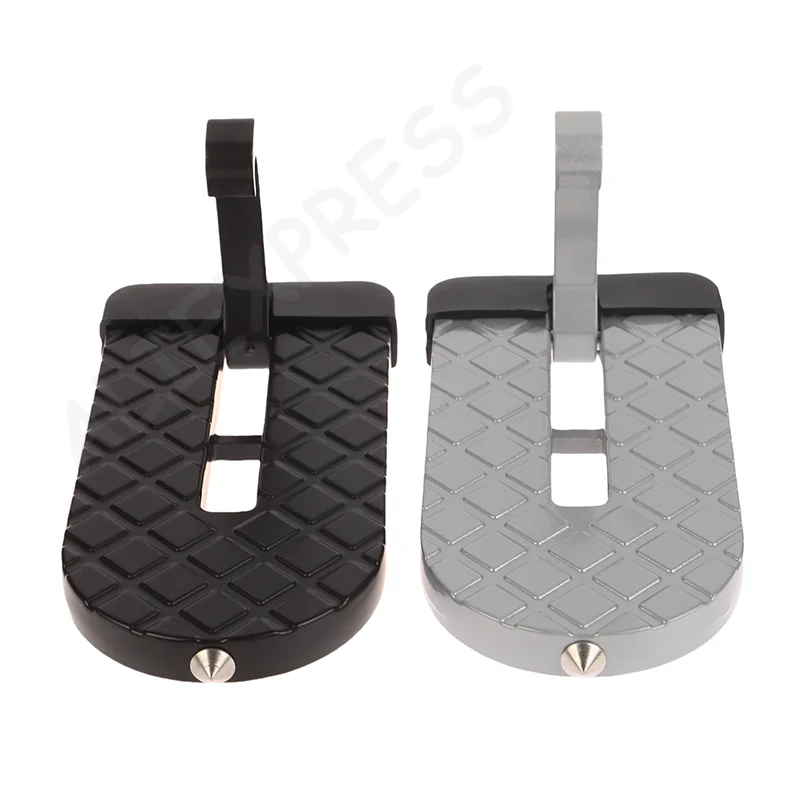 

New1pc Door Step Folding Roof Luggage Rack, Door Step Latch、suitable For Most Cars, SUVs, And Trucks