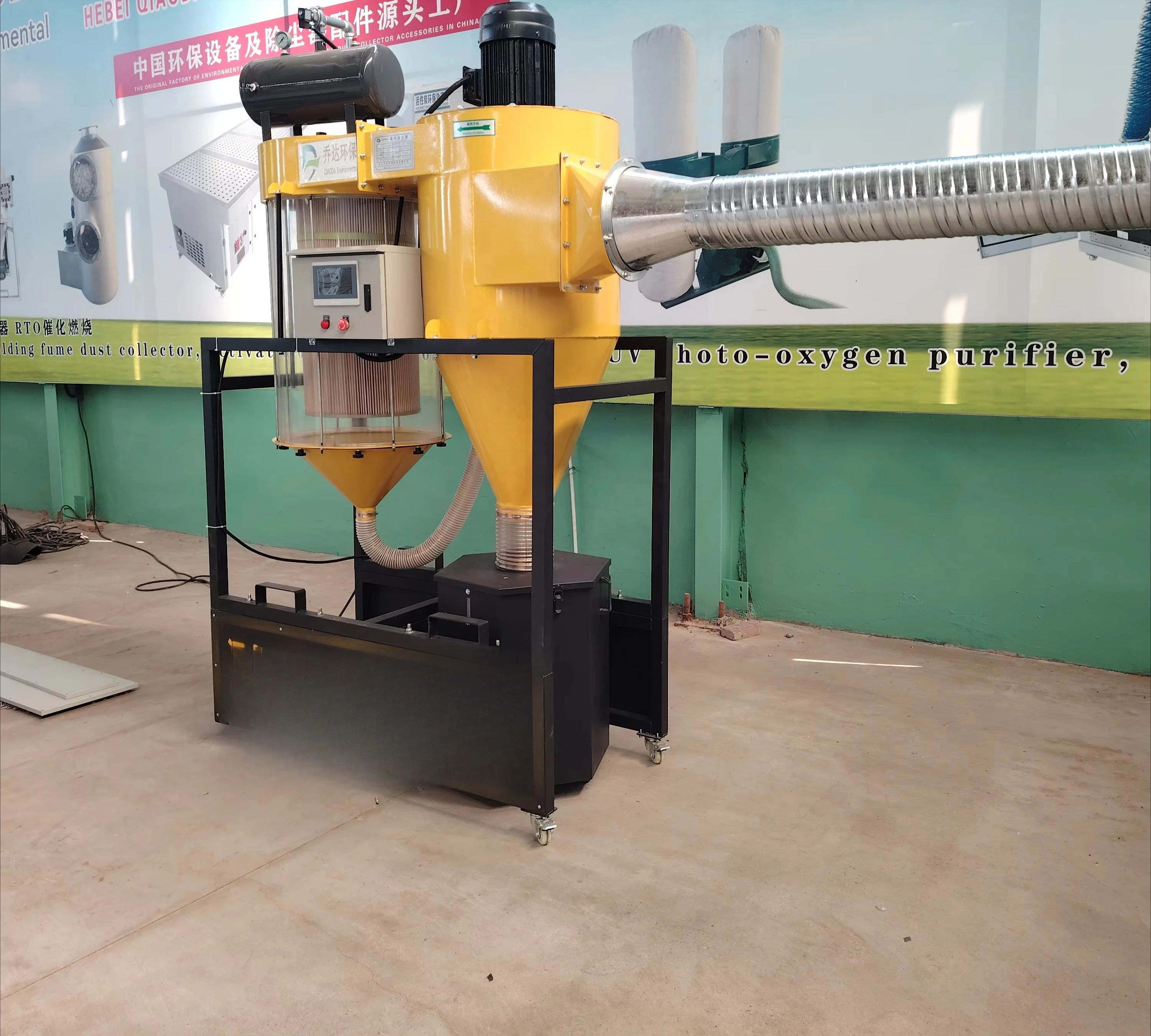 Cycloon Stofafscheider Boiler Rook Uitlaat Koeling Workshop Stofafscheider