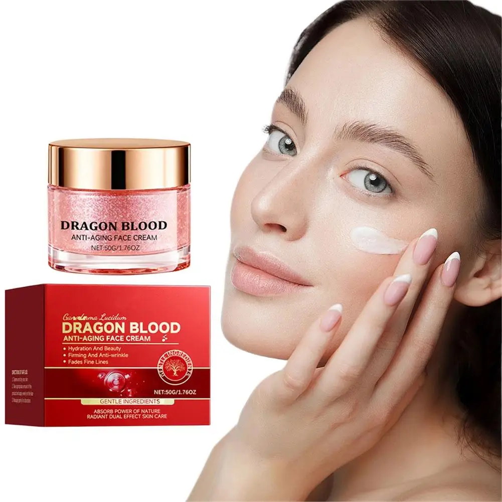 

50g Dragon Blood Facial Cream Retinol Placenta Essence Lifting Firming Brightening Hydrating Anti Aging Women Skin Care Cream