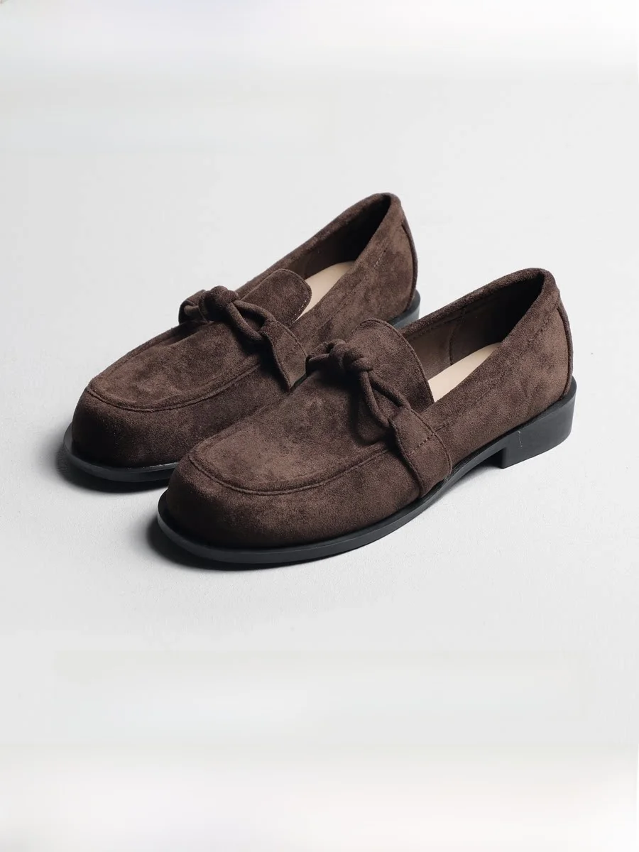 

Aesthetic Muscle Store, женские слипоны-On oes, удлиняющая версия 25 см, ретро Lazy oes, круглый носок, каблук, ультратонкое волокно